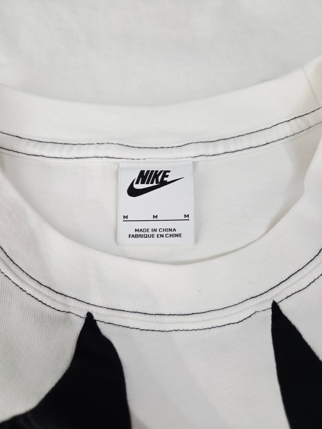 나이키(NIKE) 더블 스우시 스티치 크롭 반팔 티셔츠 상품이미지6