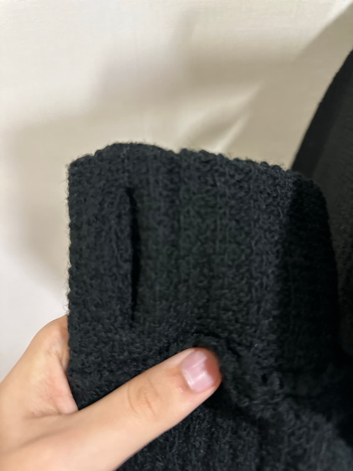 마크 르 비앙 비대칭 니트 상품이미지3