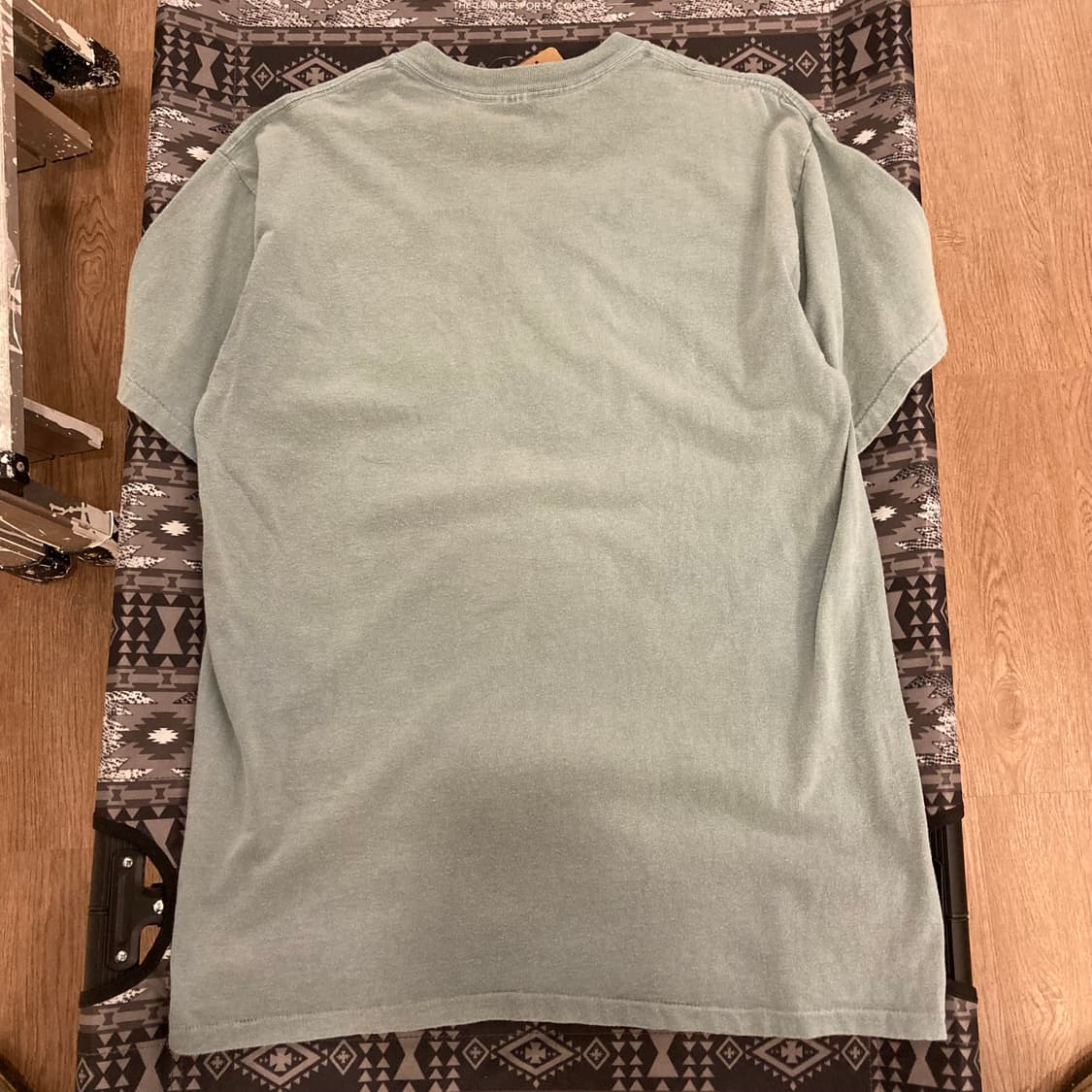 90s USA 미국 빈티지 자수 싱글스티치 반팔 티셔츠 상품이미지4