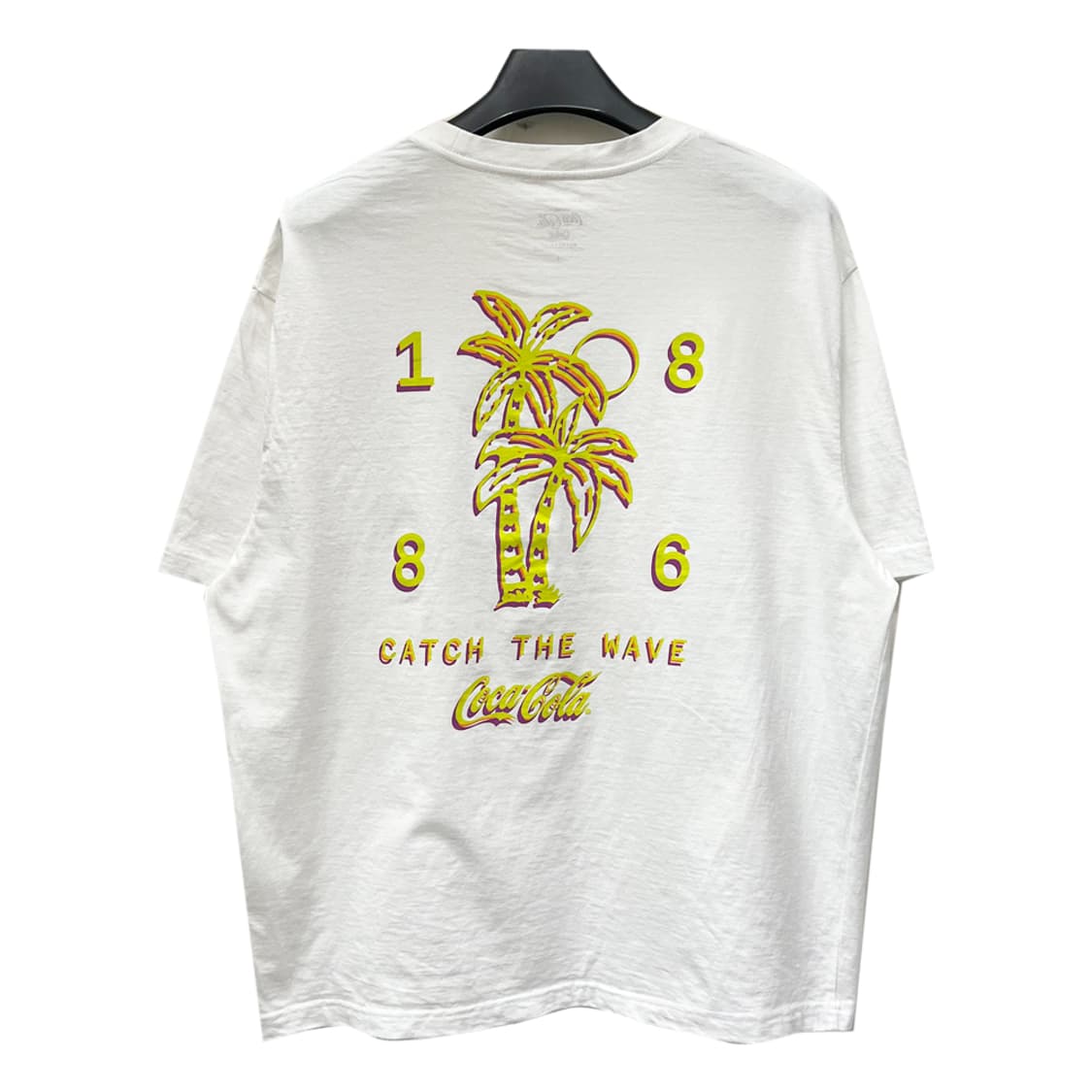 COCA COLA 코카콜라 야자수 그래픽 반팔티 XL~2XL 상품이미지3