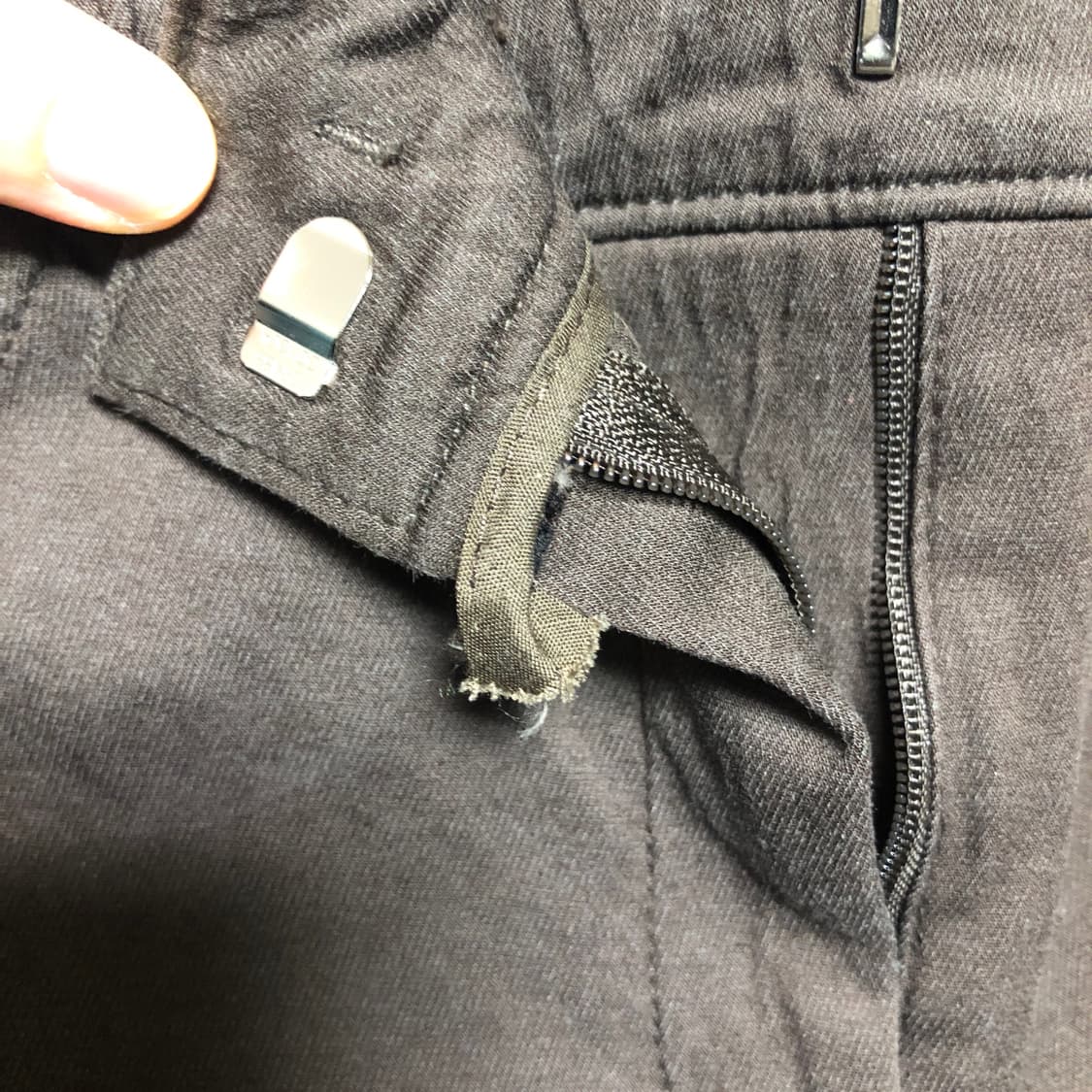 아모멘토 브라운 부츠컷 팬츠 상품이미지3