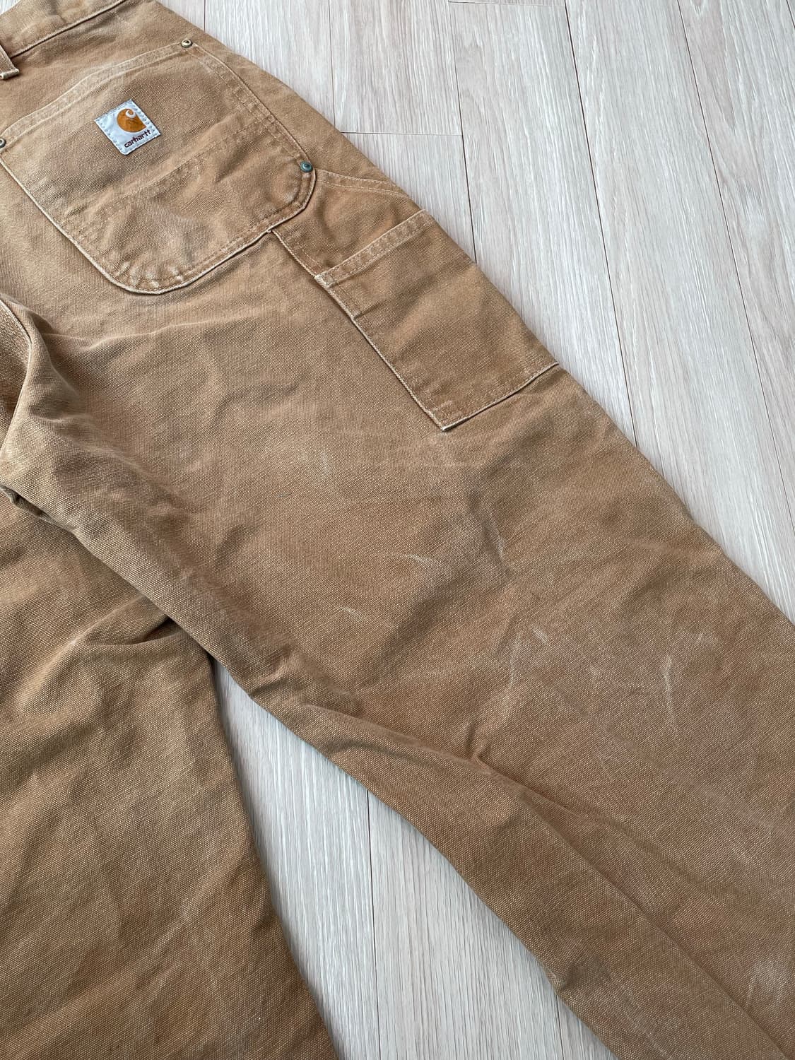 Carhartt B01 brn 칼하트 더블니 브라운 상품이미지5