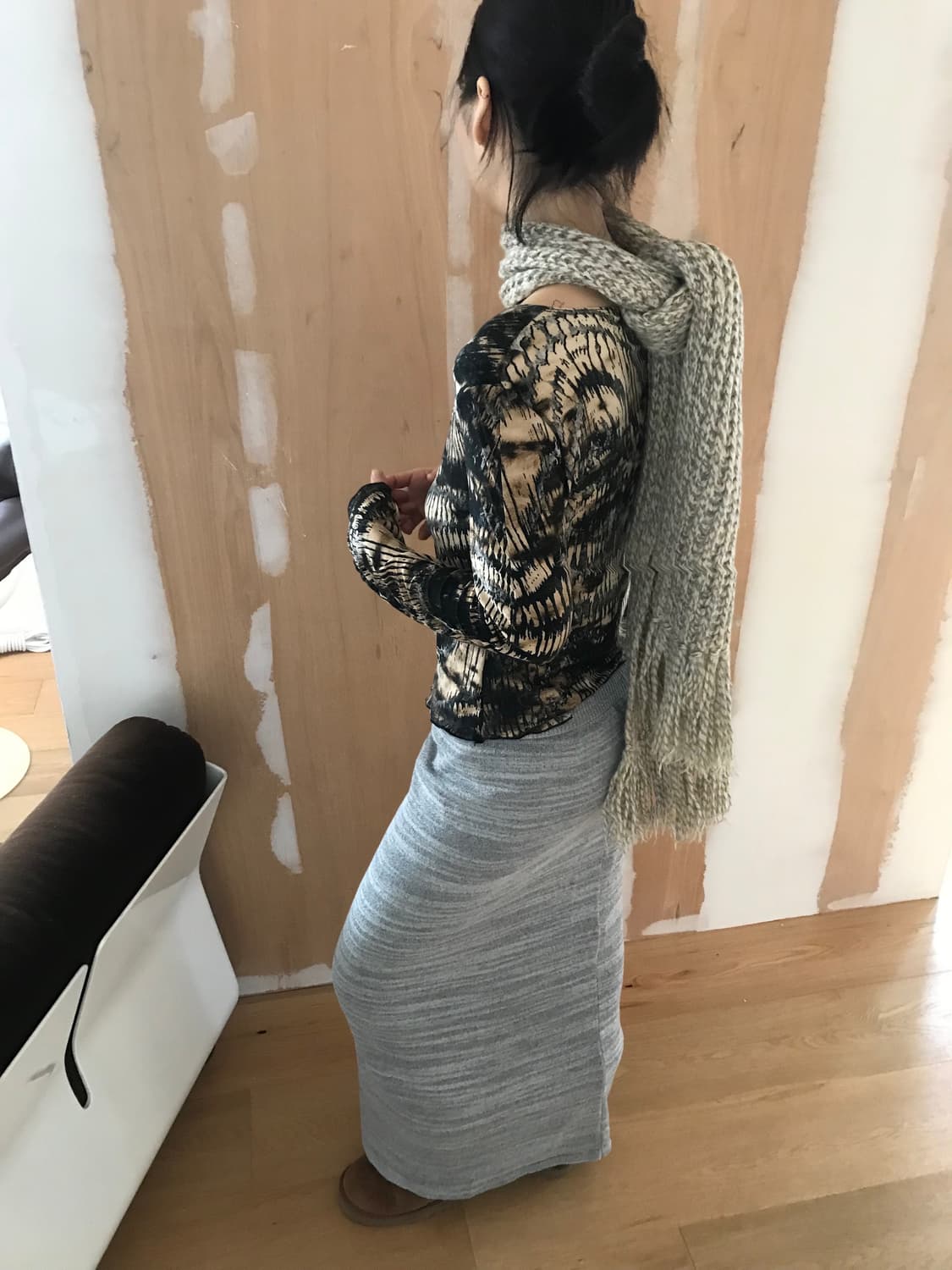 vintage pattern top 상품이미지4