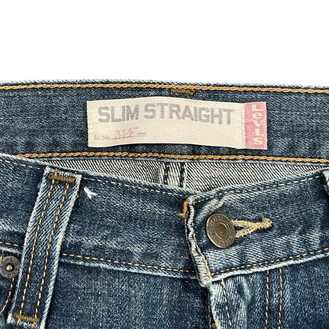 00s 리바이스 514 워싱 데님 팬츠 상품이미지5
