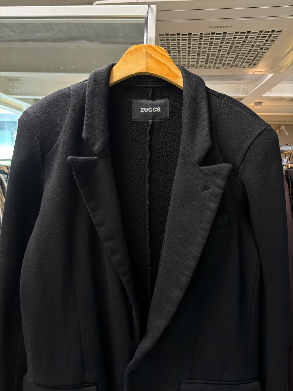 Zucca 스웻 피크드 자켓  상품이미지8