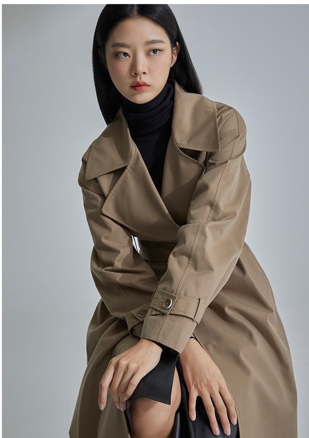 미쏘 트렌치코트 s사이즈 새상품 상품이미지1