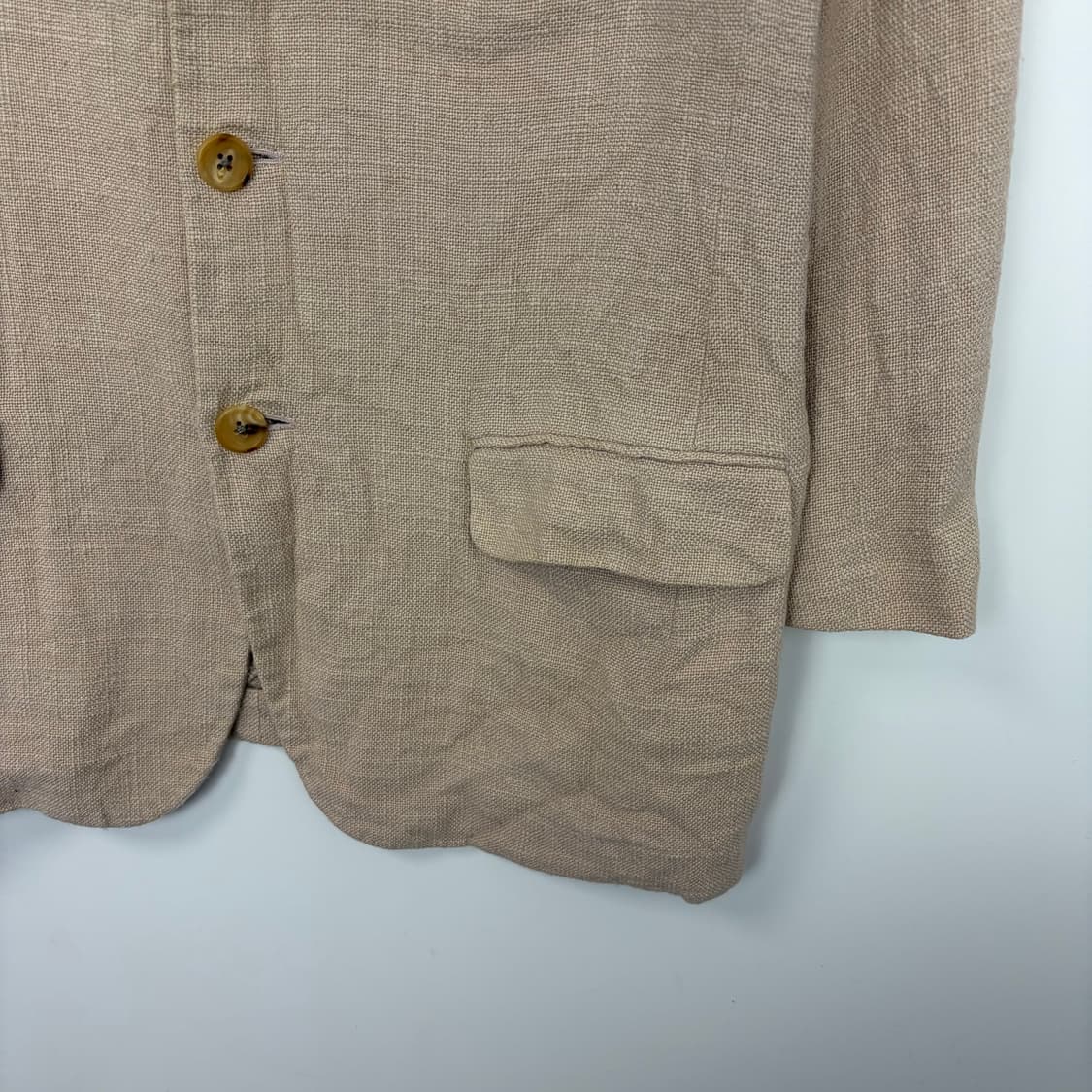 요지야마모토 린넨 블레이저 자켓 상품이미지4