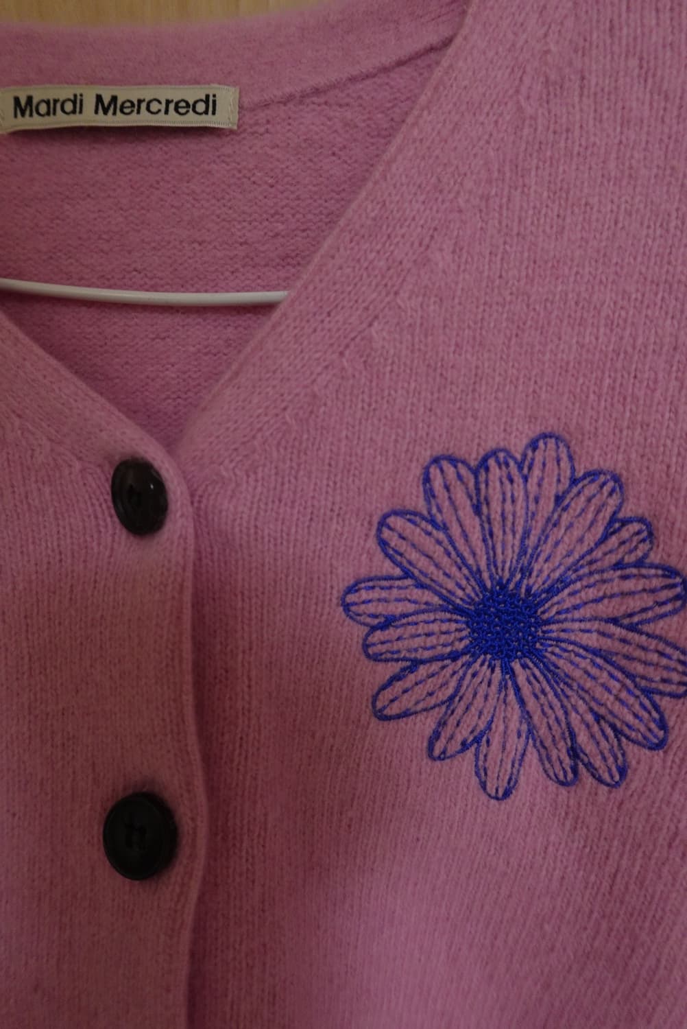 마르디 메크르디 핑크 가디건 상품이미지7
