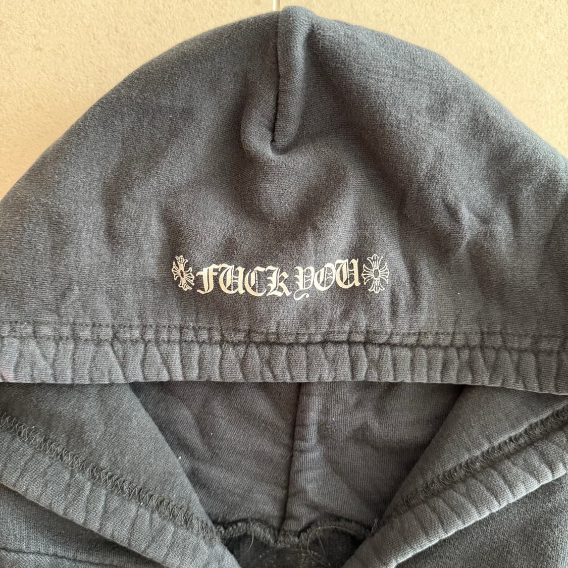 크롬하츠 홀스슈 플로랄 퍽유 후드집업 상품이미지5