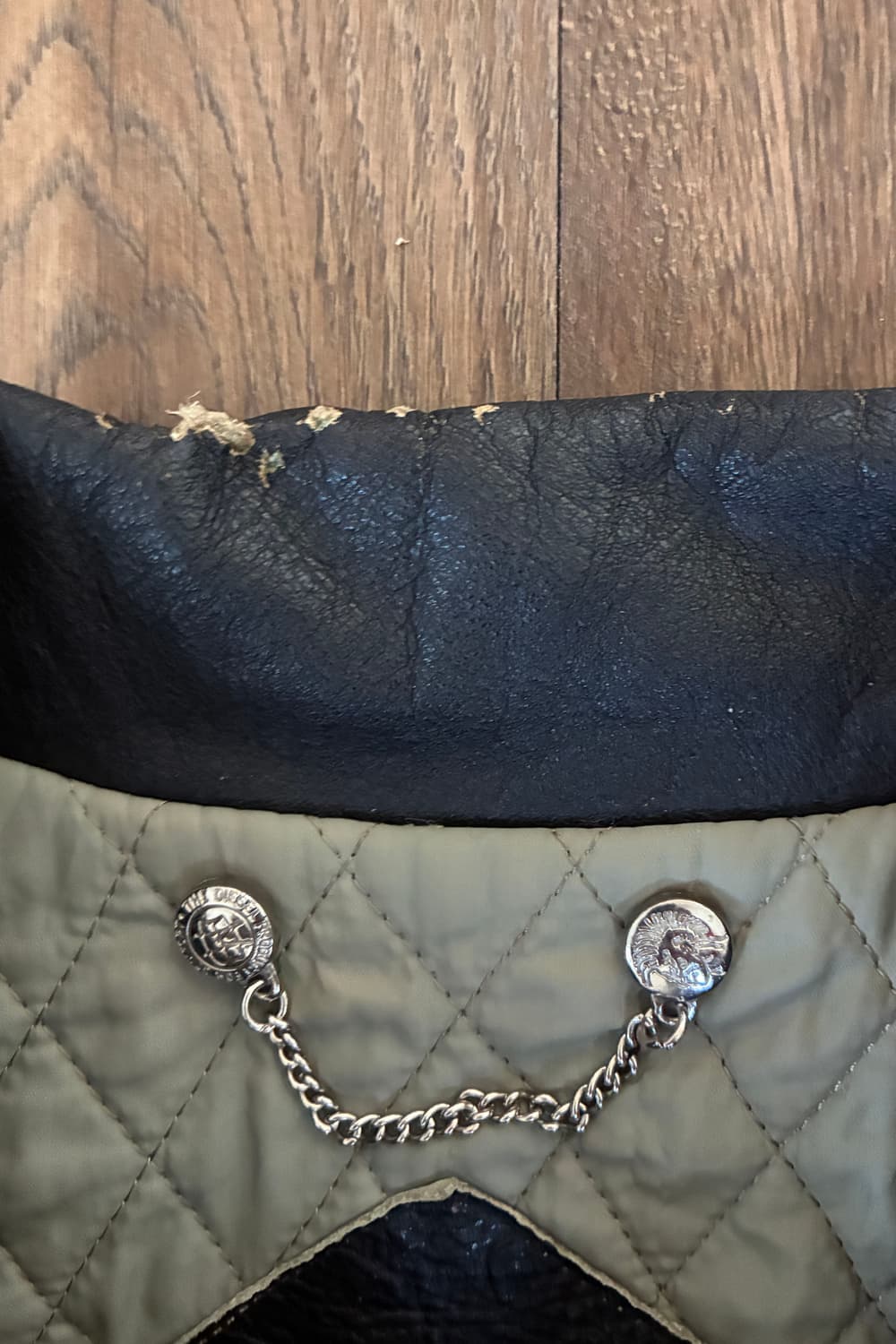 Diesel Checkered Padded Vest 상품이미지5