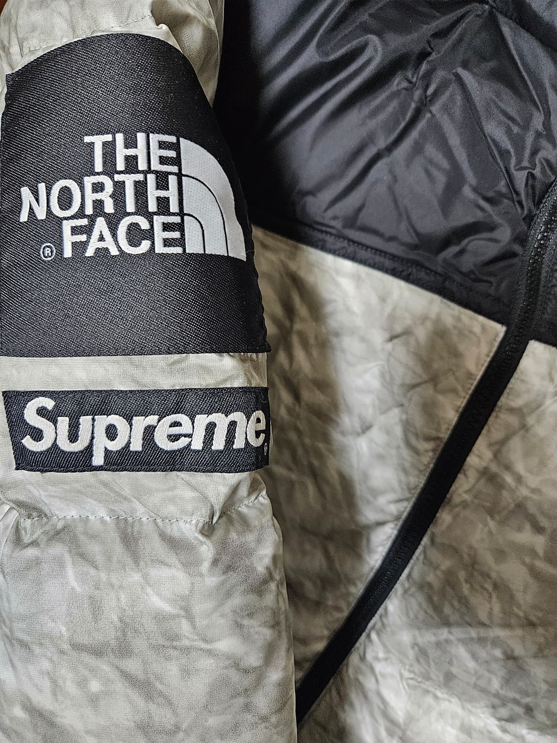 슈프림 노스페이스 페이퍼 눕시 L 상품이미지4