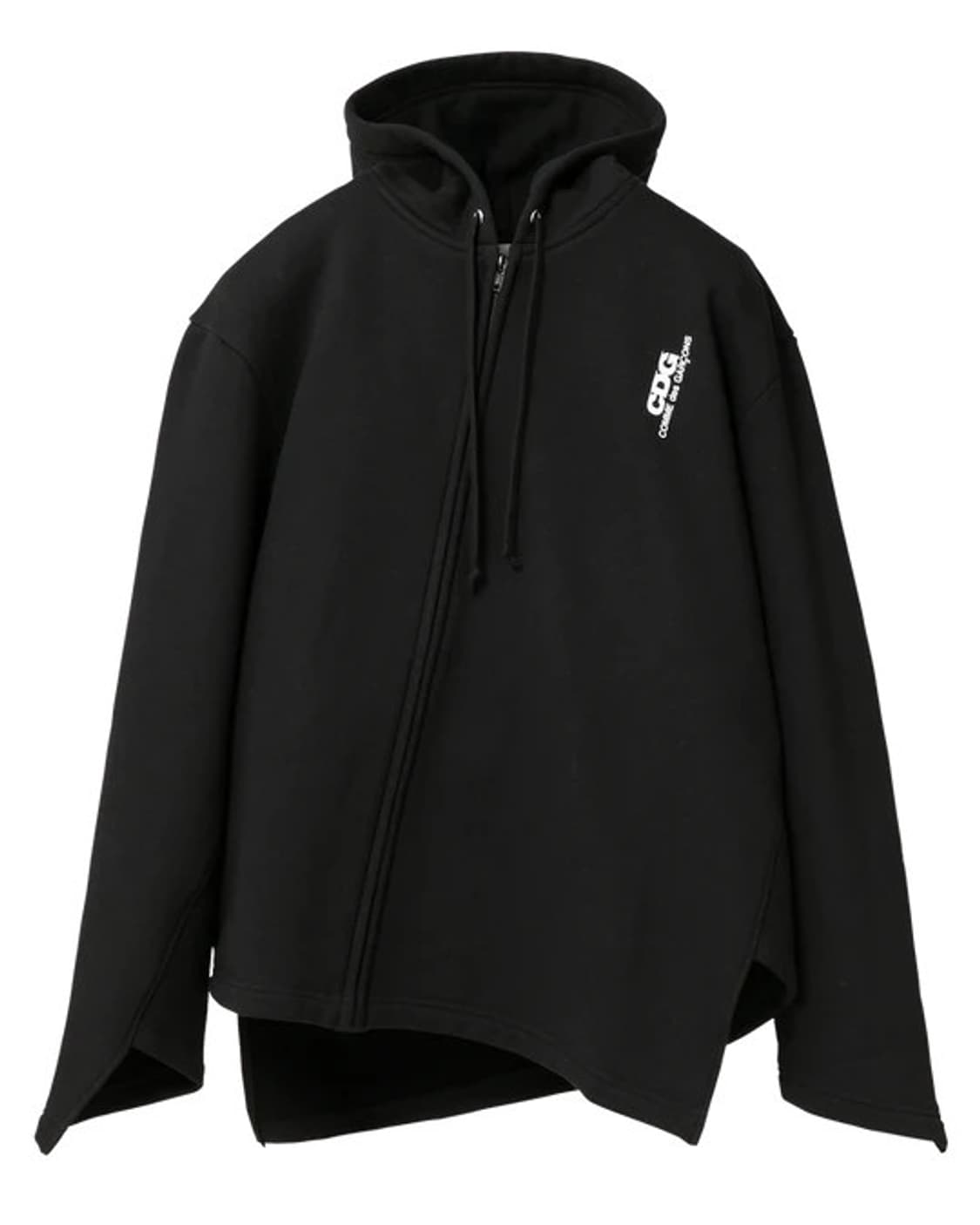 CDG 바이어스 후드집업 블랙 / SIZE M 상품이미지1