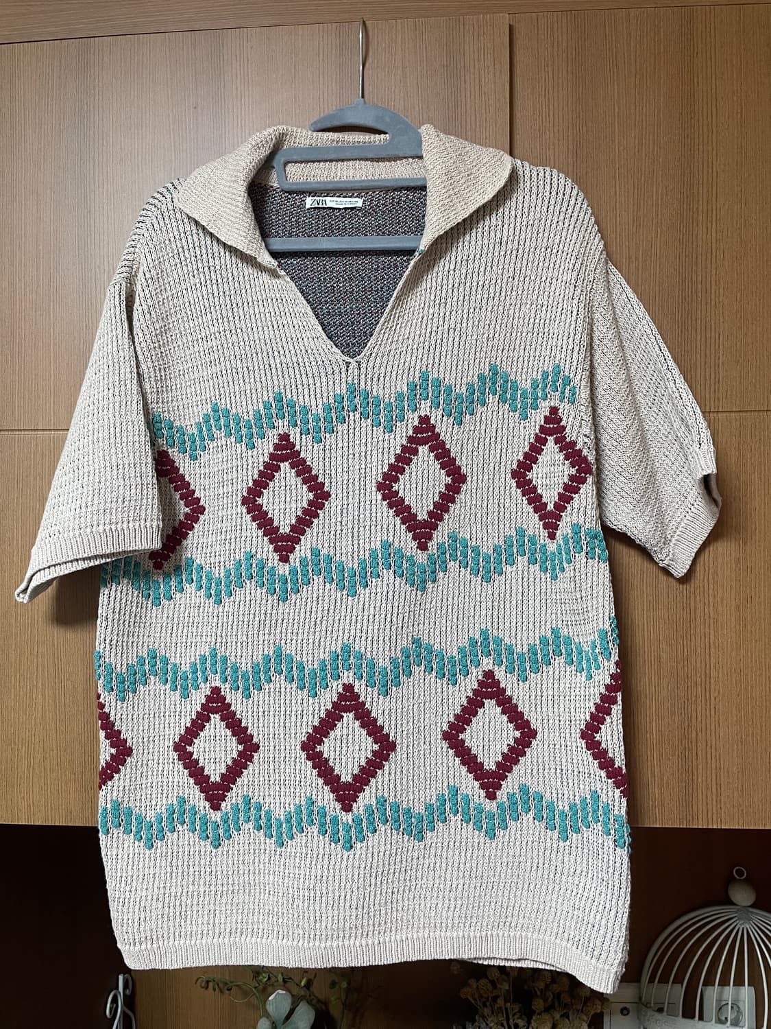 자라 자카드 니트 - 새상품  상품이미지2