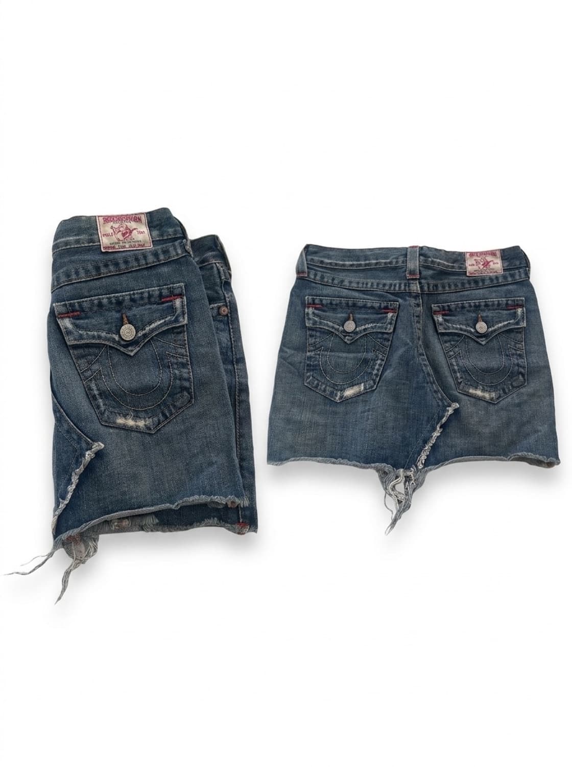 트루릴리전 데님스커트 상태 최상 상품이미지2