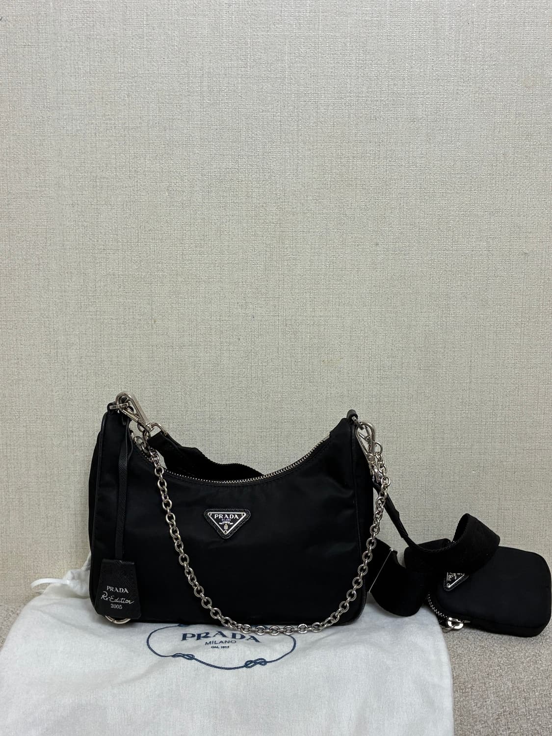 (정품) 프라다 테수토 호보백 상품이미지1