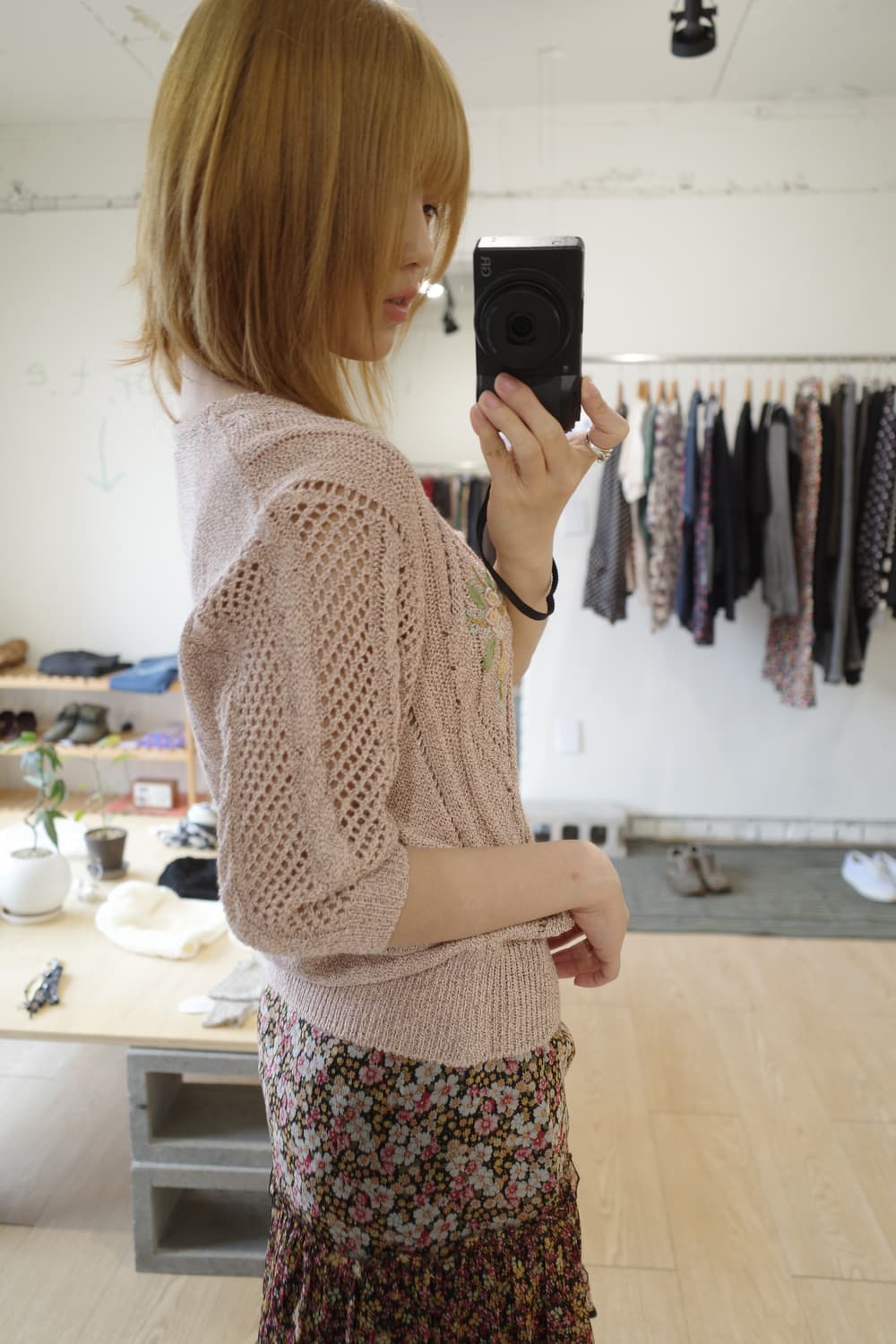 뜨개 꽃 빈티지 니트 상품이미지4