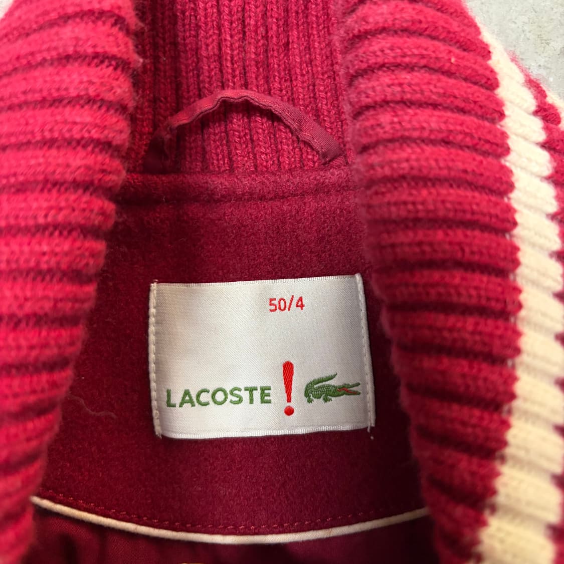 라코스테 버건디 스타디움 자켓[2287] 상품이미지7