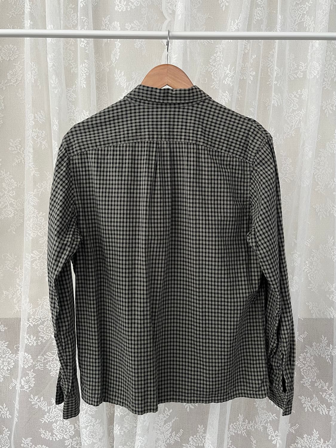 L) 유니클로 르메르 체크 셔츠 상품이미지2