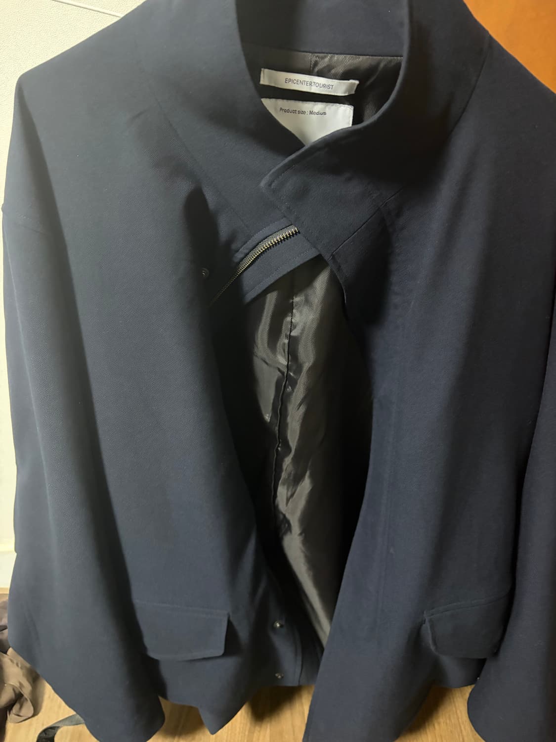 Wool blend field parka(Navy) 상품이미지2