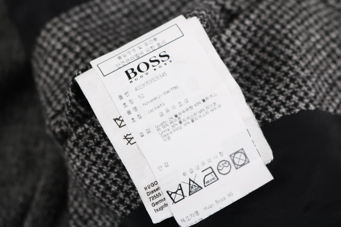 [L] 휴고보스 스트레치 테일러링 자켓 (슬림핏) 상품이미지8