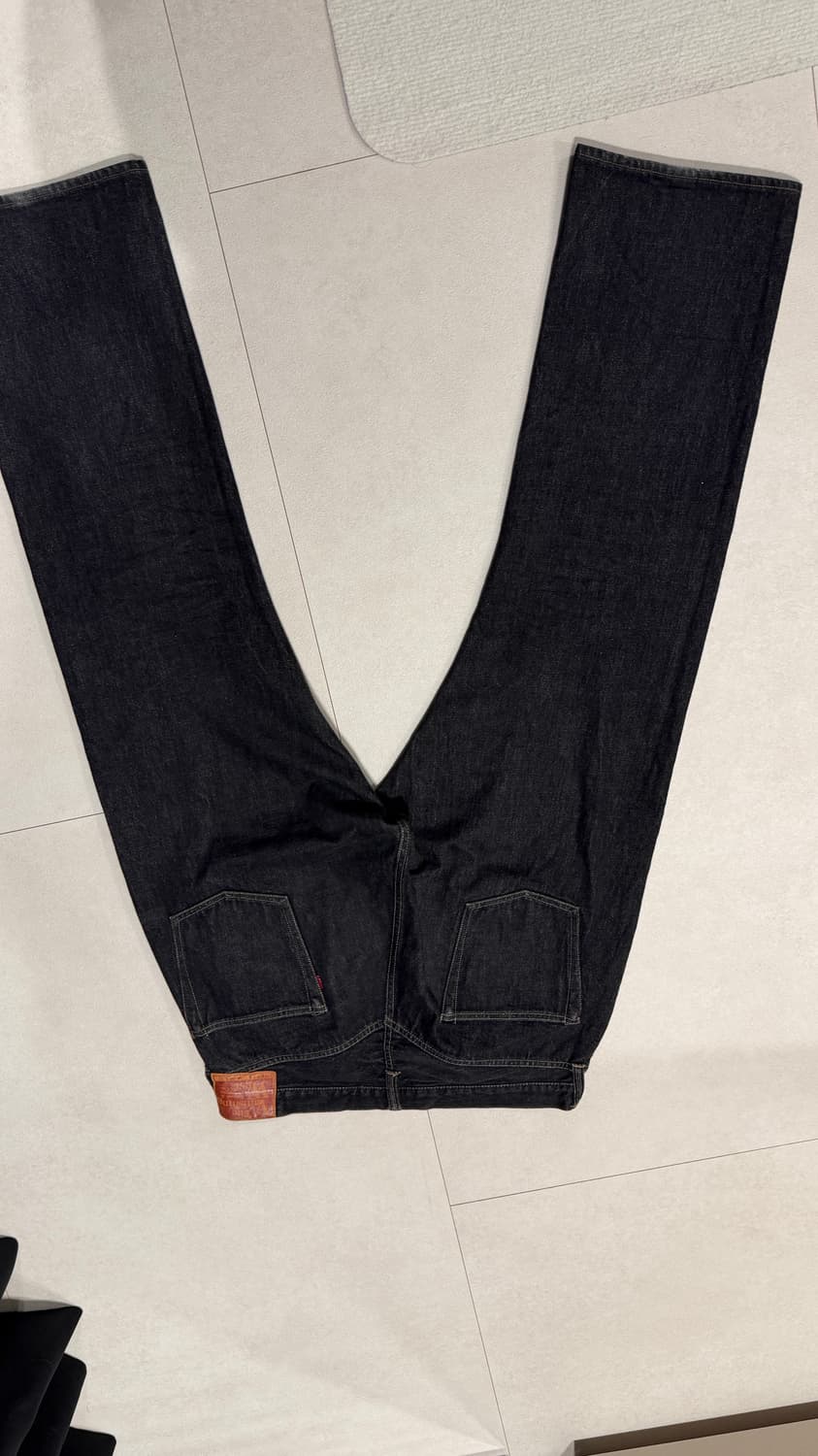 프리휠러스 601B 데님 팬츠 블랙 36 상품이미지5