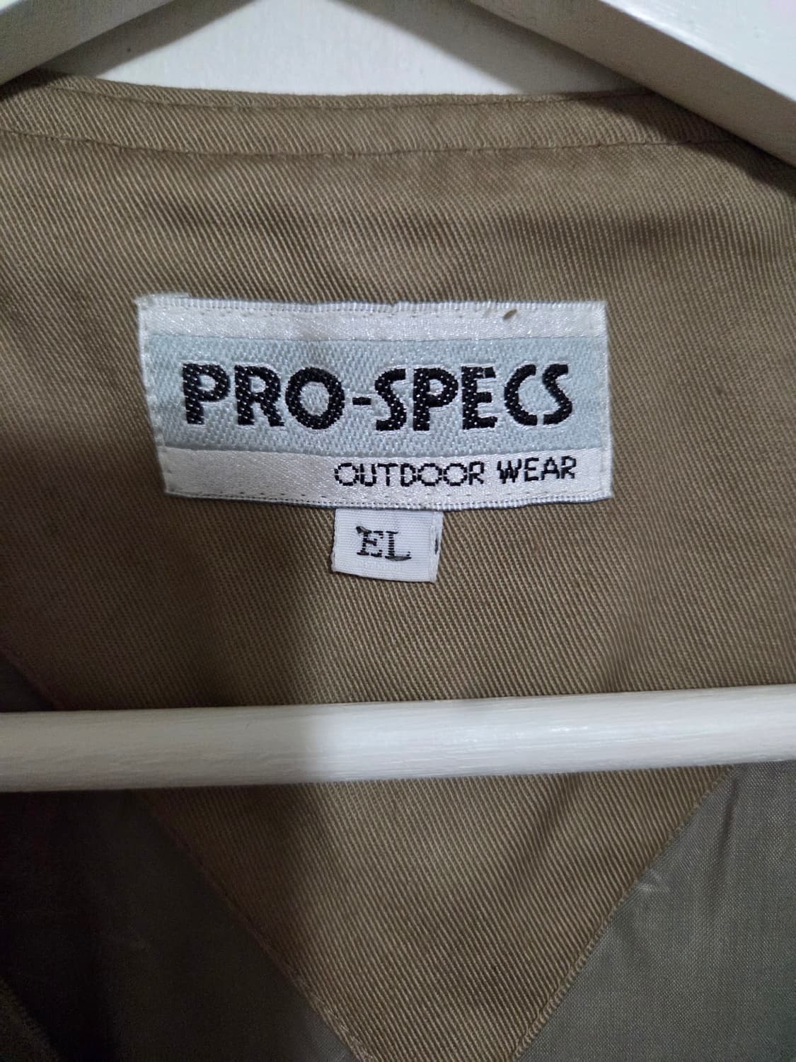 프로스펙스 아웃도어 베이지 조끼 EL 상품이미지3