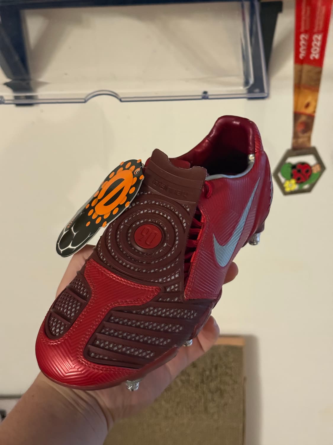 나이키 토탈 90 레이저 II SG (PROMO) VARSITY RED  상품이미지1