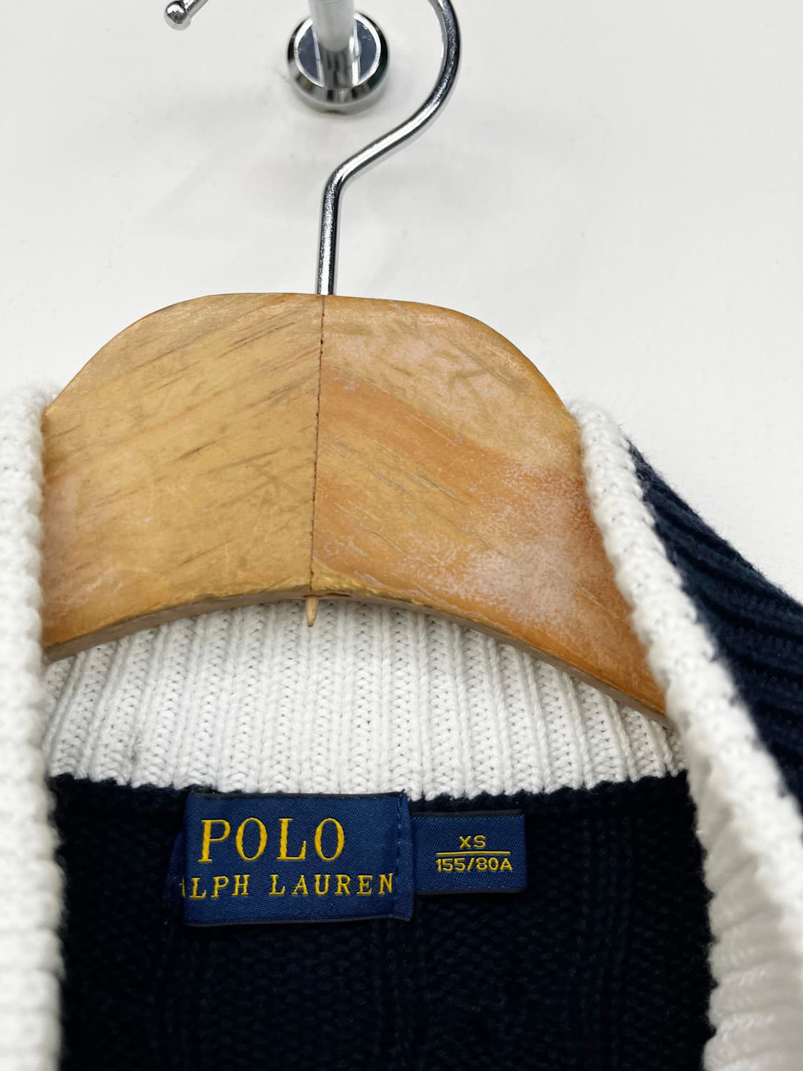 폴로 랄프 로렌 꽈배기 니트 집업 상품이미지9