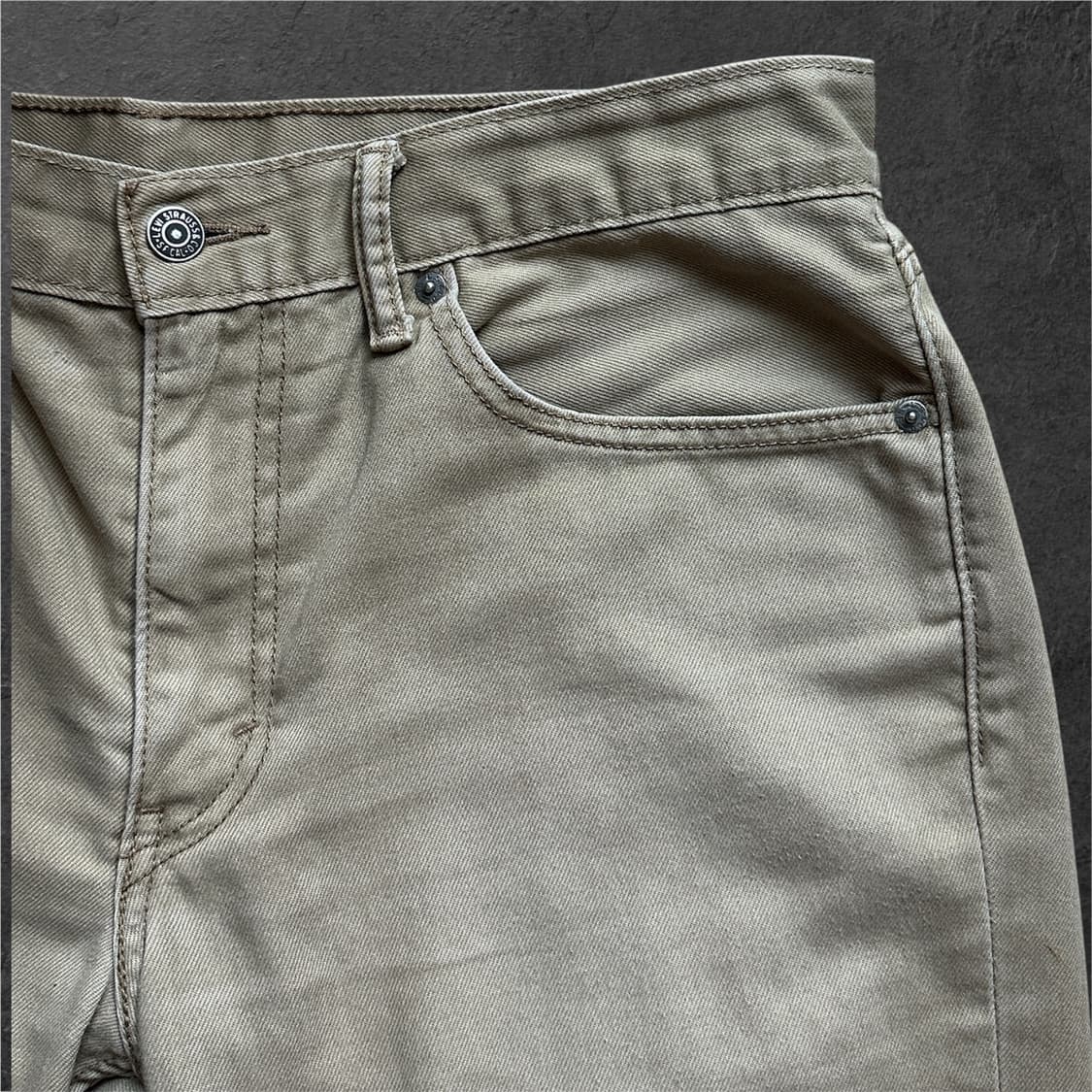 리바이스 511 브라운 코튼 치노 W34 상품이미지3