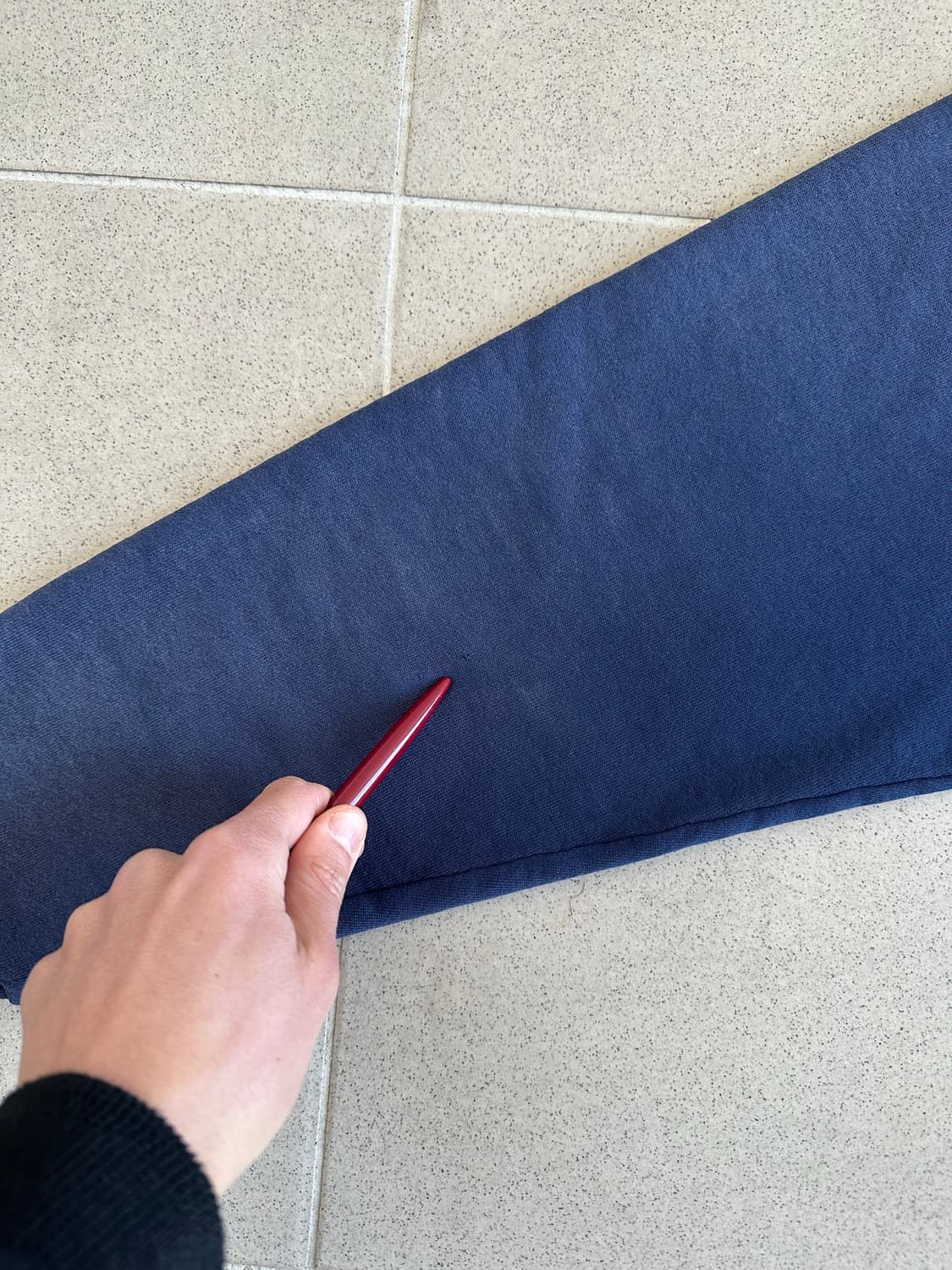 90s 빈티지 러셀 후드집업 네이비 M USA 상품이미지7