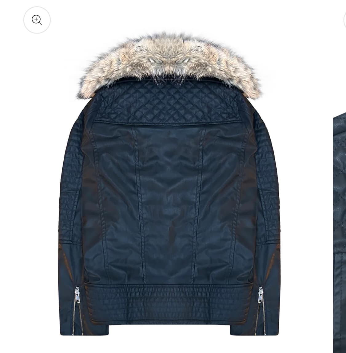 Sosilent 퍼 라이더 자켓 상품이미지2