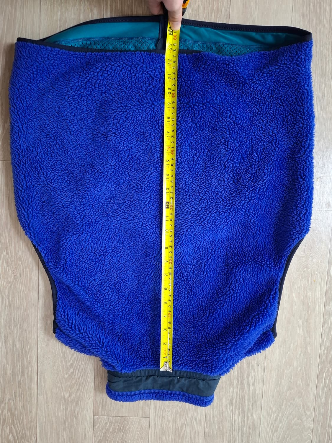 L 파타고니아 90s USA 레트로 딥 파일 베스트 잉크 블루 퍼플 상품이미지9