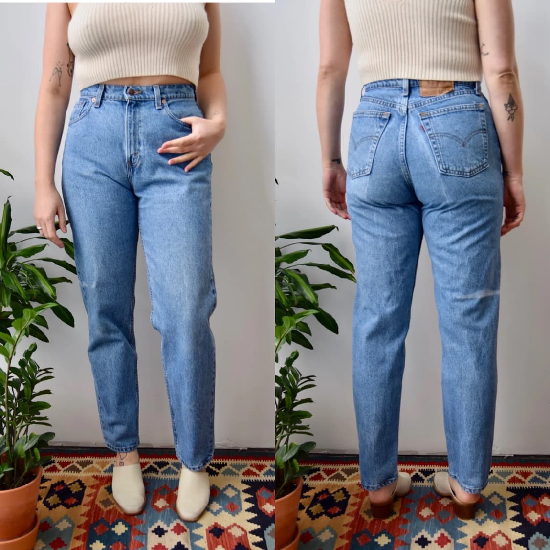 LEVIS 리바이스 560 루즈핏-테이퍼 레그(89년-메이드)유니색스 상품이미지3