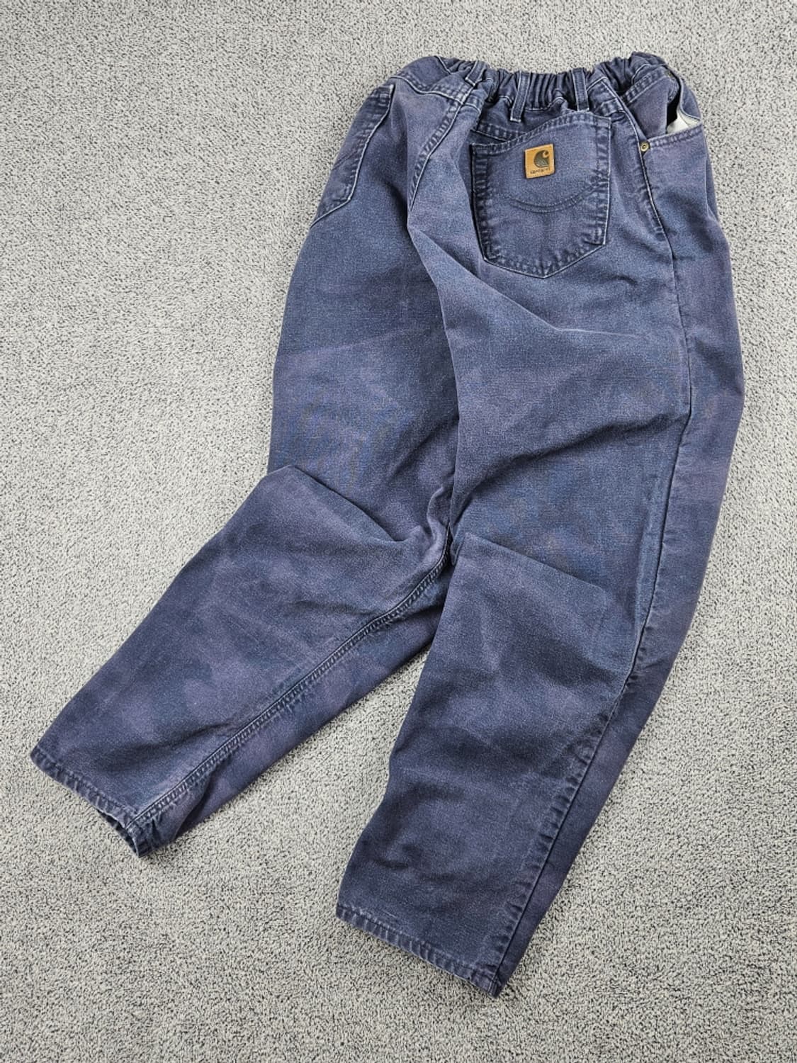 칼하트 다잉 워시드 밴딩 커스텀 워크팬츠 ( 38 추정 ) / 9976 상품이미지1