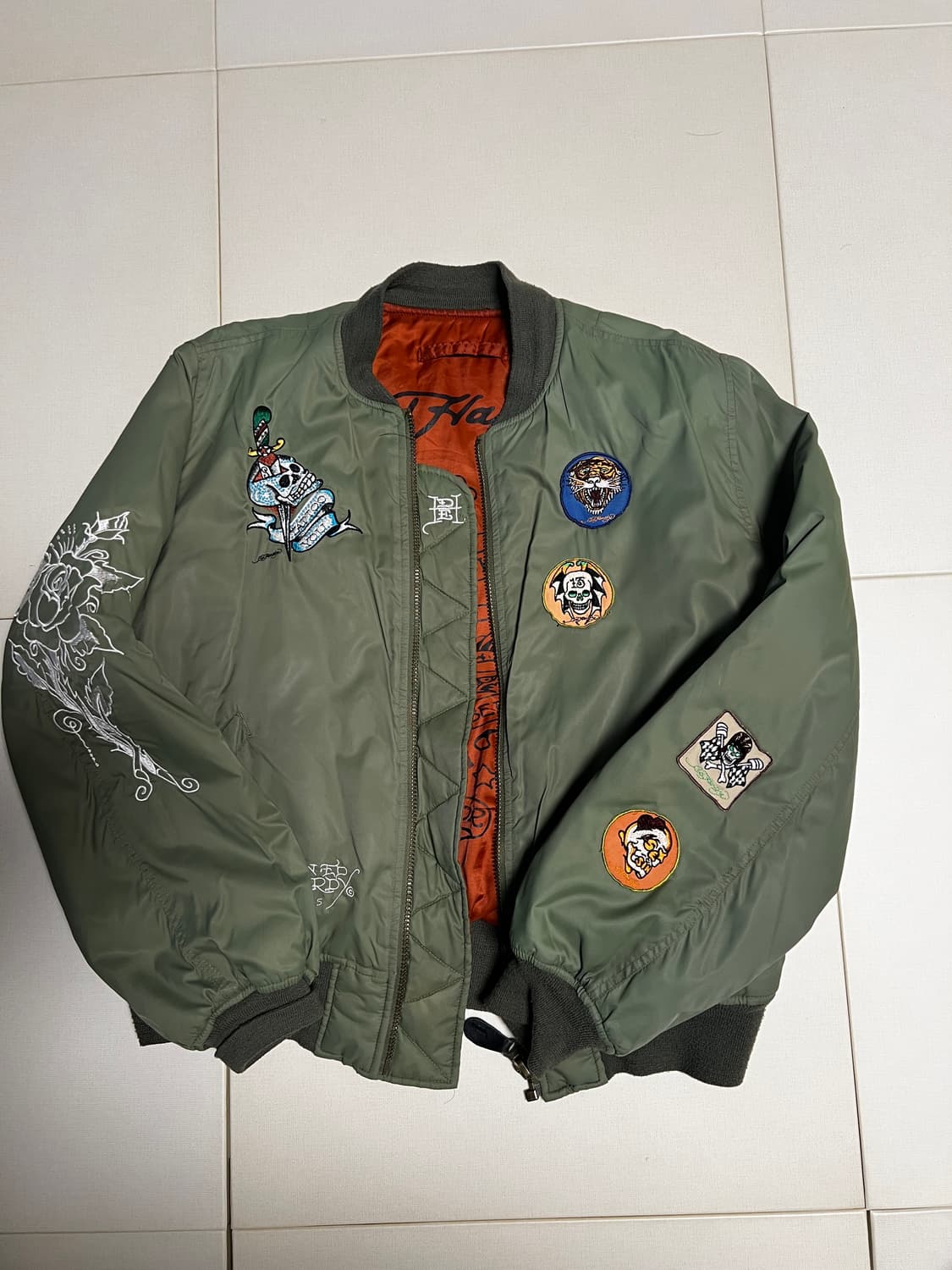 빈티지 ma-1 항공잠바 상품이미지1