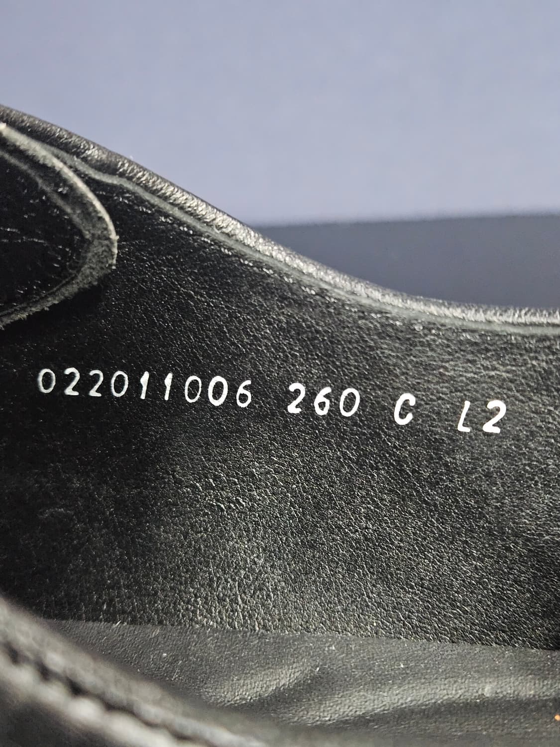 미소페 블랙컬러 남성 260 로퍼 정장구두  상품이미지10