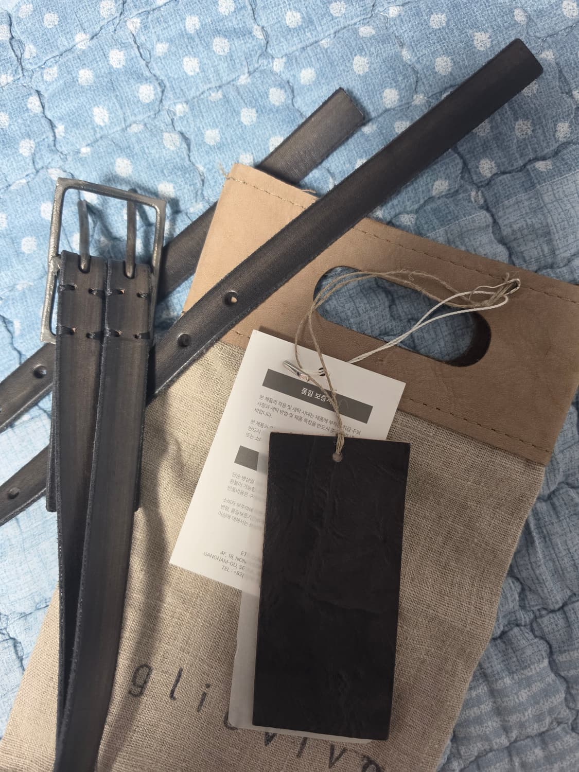 Tagliovivo x aviva jifei xue belt 상품이미지1