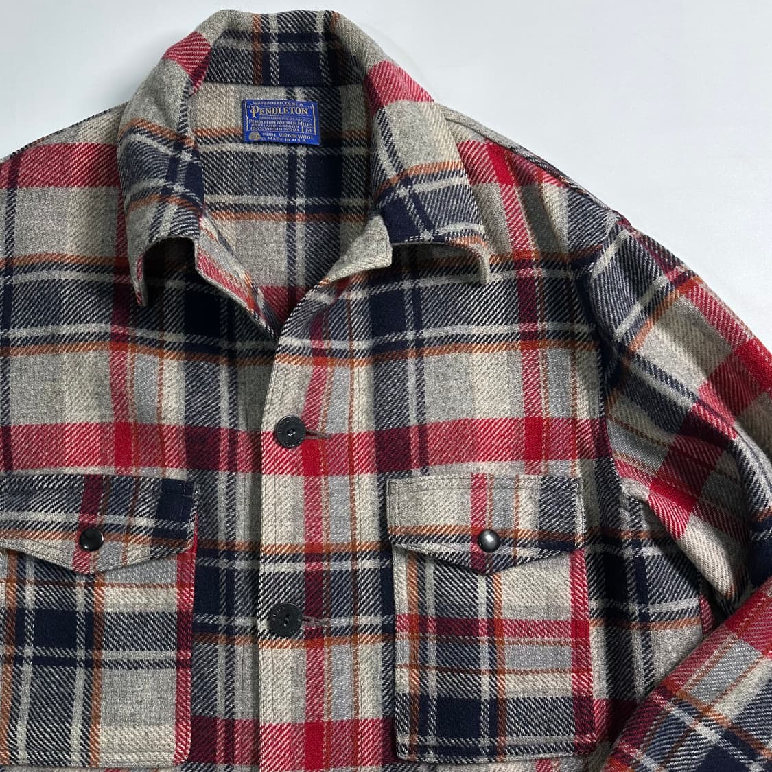 펜들턴 플레이드 체크 울 자켓 상품이미지4