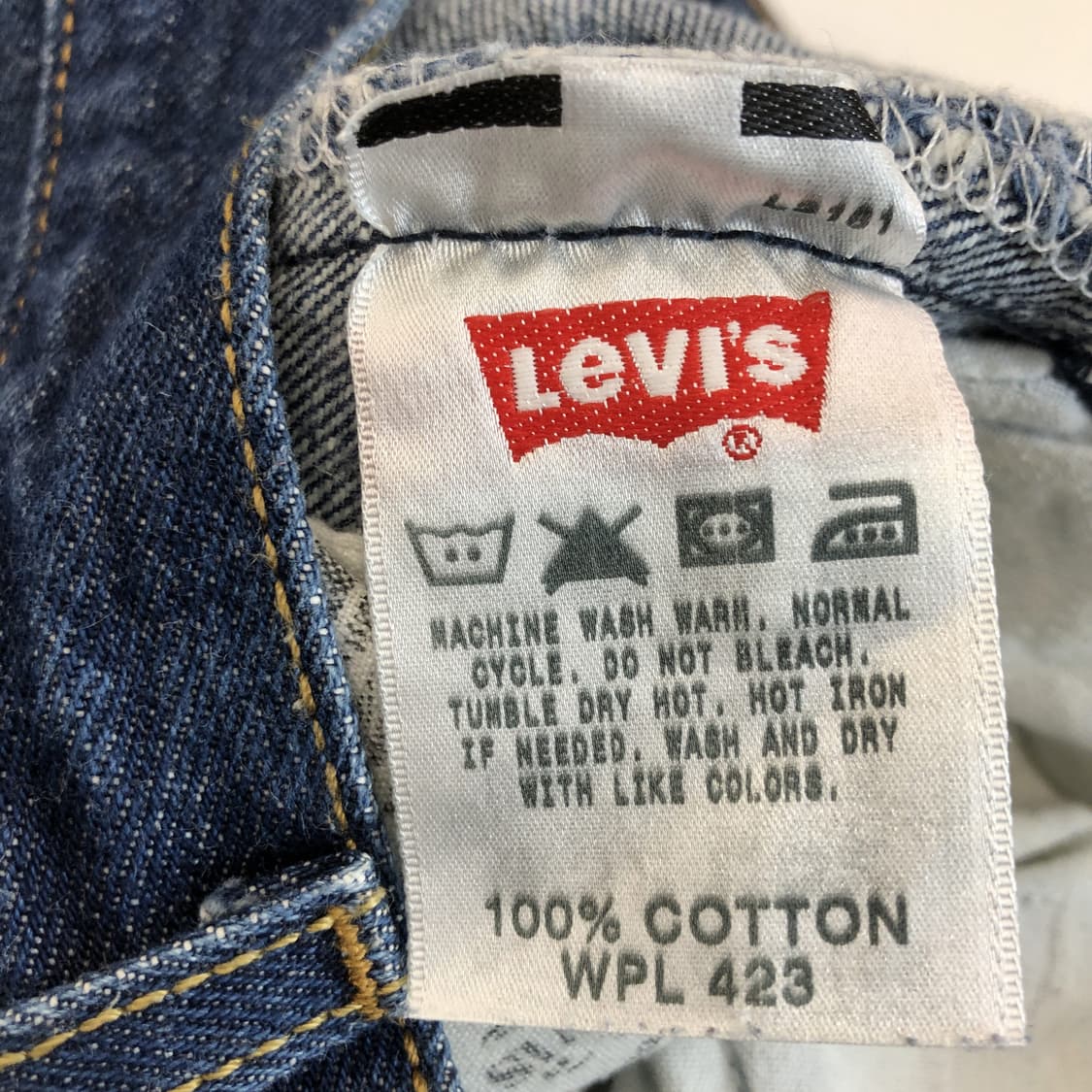 리바이스 501 00s 오리지널 크롭 데님진 30-31  상품이미지6