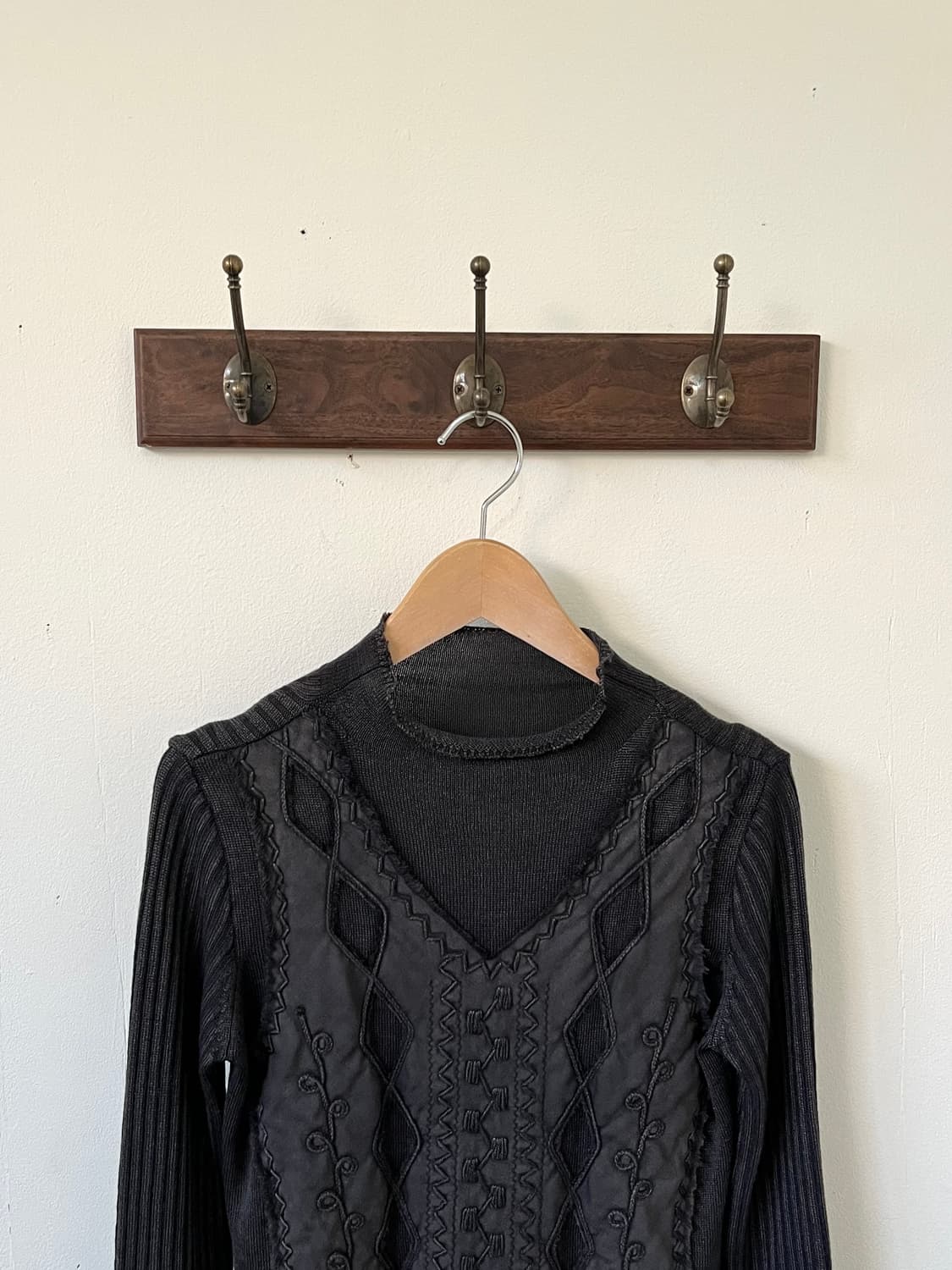 unaparte 베스트 패턴 터틀넥 상품이미지2