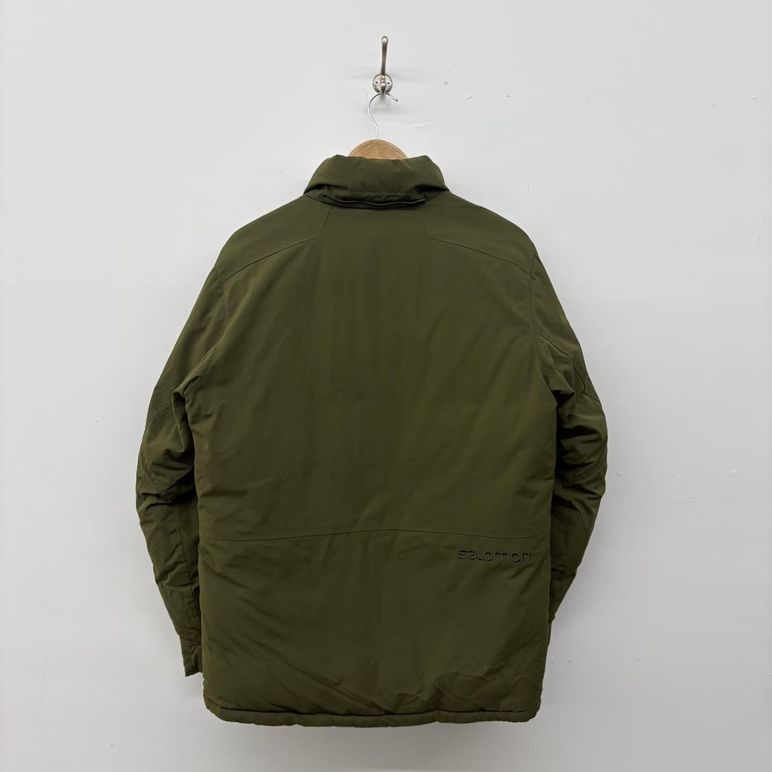 살로몬 패딩 점퍼 카키색 남/M 상품이미지6