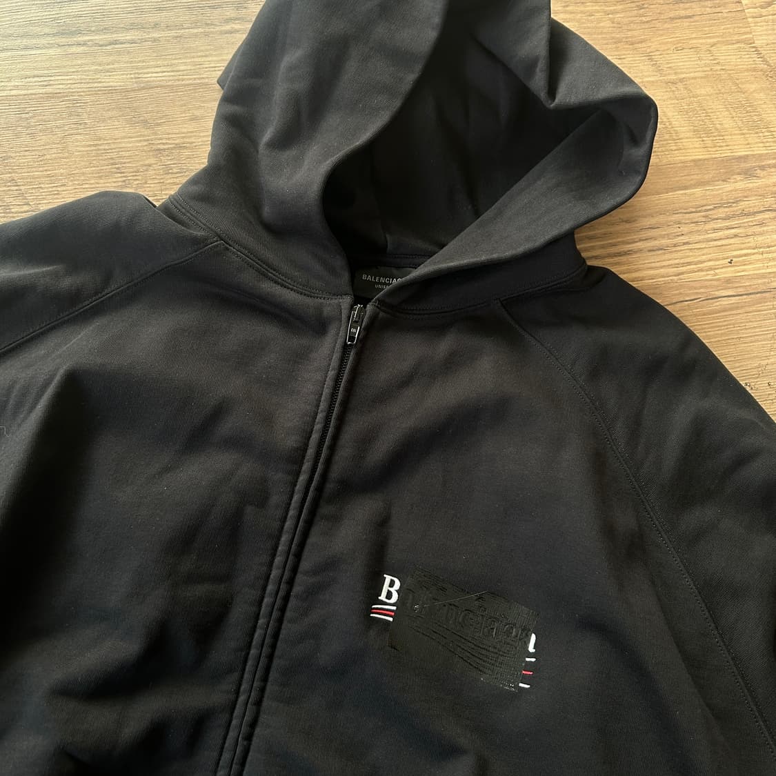 발렌시아가 개퍼 후드집업 라지핏 상품이미지2