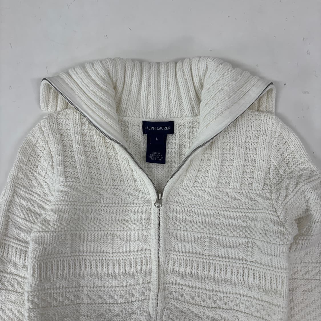 폴로 니트 집업 상품이미지5