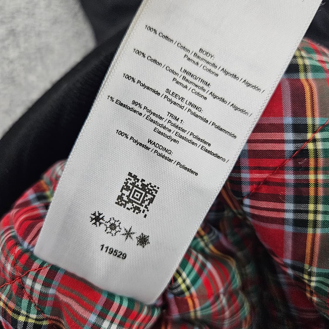 [XS] 프레드페리 왁스 카반 블루종 헤링턴 자켓 1103JM1 상품이미지7