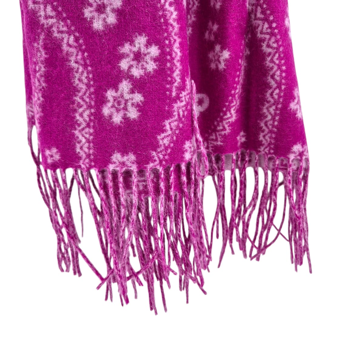 08s 안나수이 핑크 꽃잎 울 블랭킷&머플러 상품이미지4