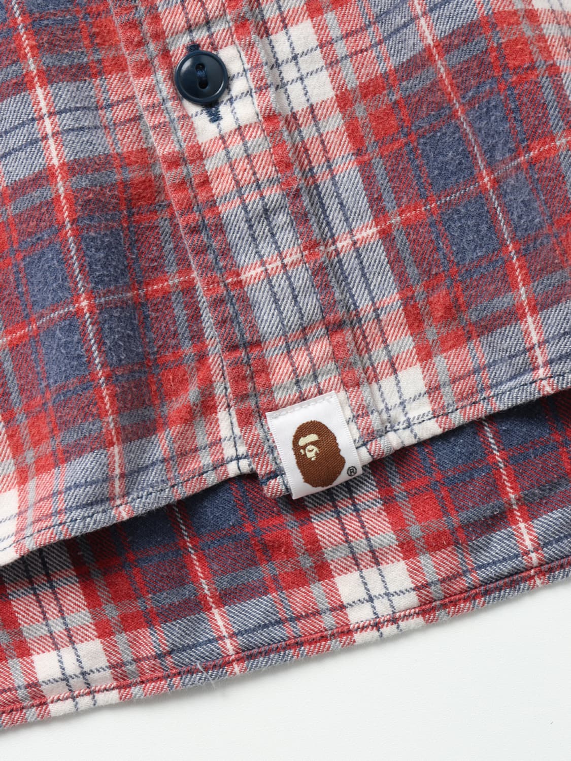 베이프 A BATHING APE Plaid Shirt 상품이미지7