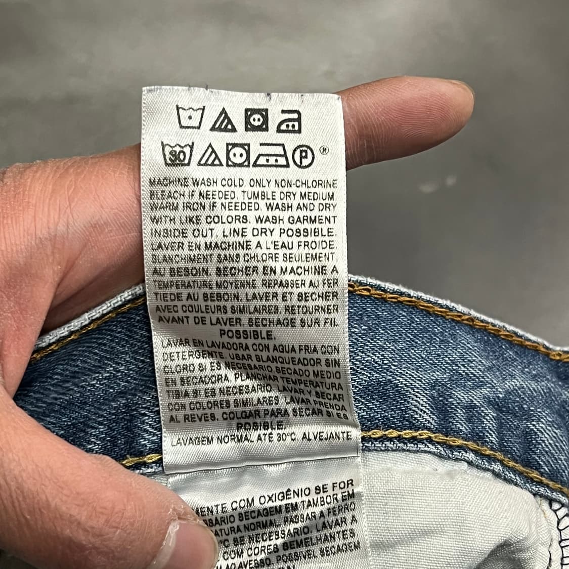  리바이스 550 데님팬츠 y15488 상품이미지8