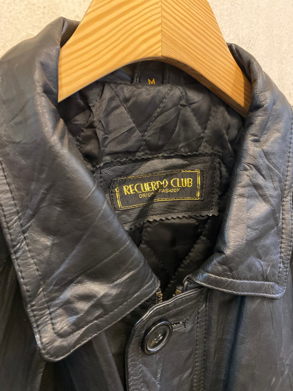 Japan vintage 리얼 소가죽 가죽자켓 레더자켓 상품이미지4