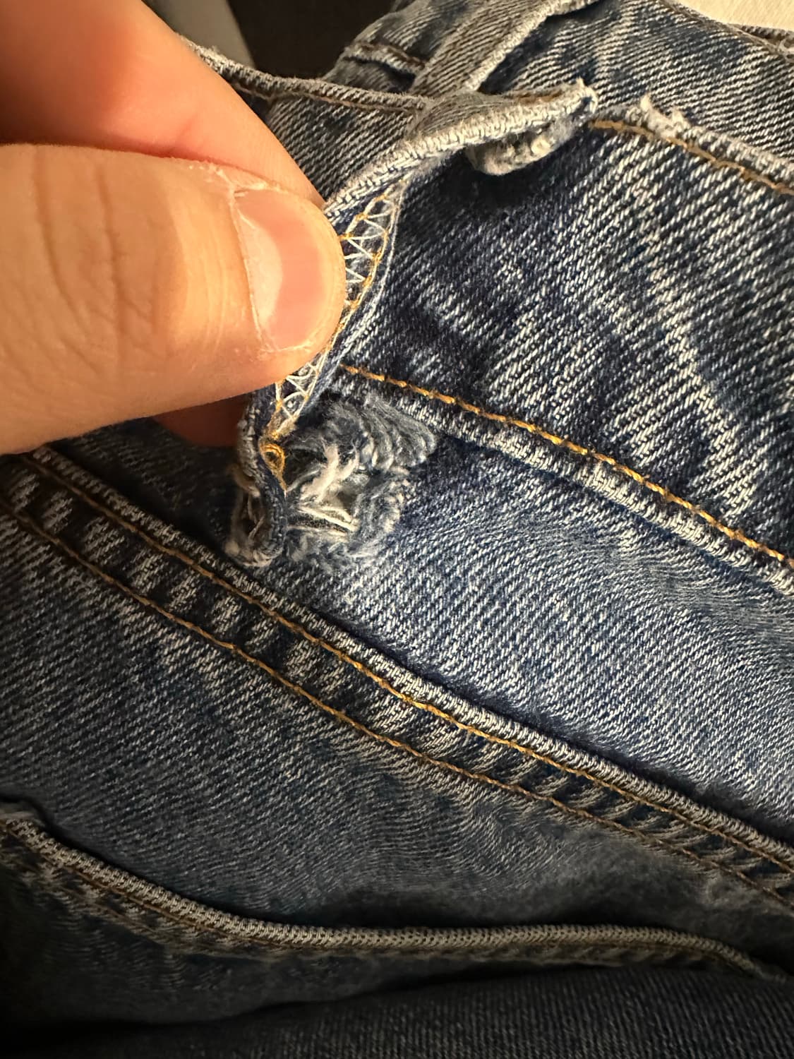 빈티지 90s 리바이스 567 데님팬츠 상품이미지6