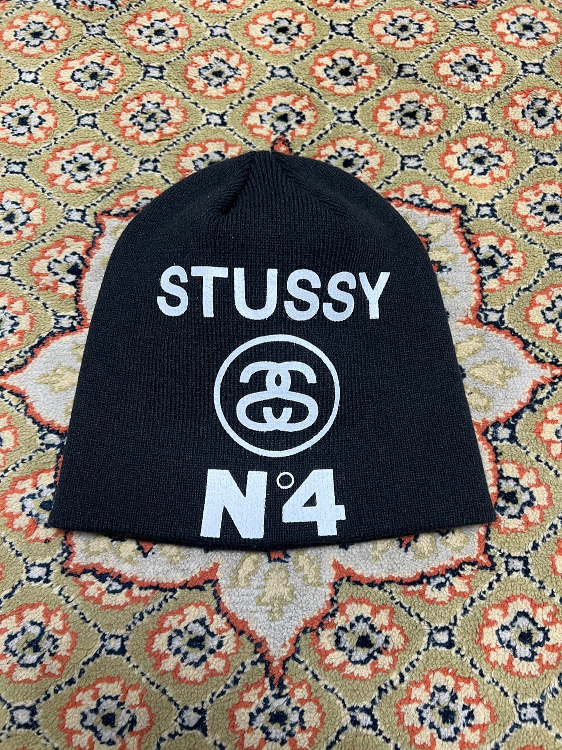 [OS] 스투시 N4 비니 블랙 상품이미지1